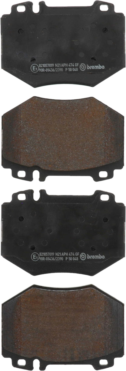 BREMBO P50048 Brembo P50048 Low-Met Front Disc Brake Pad Set MERCEDES-BENZ OE# A0034203320