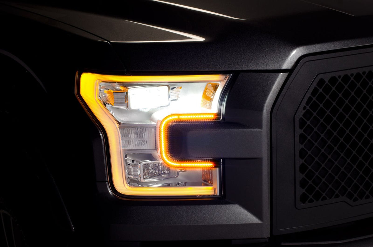 PUTCO 290150TB Putco 290150TB Black SwitchBack G3 LED Dayliner Kit for Ford F150