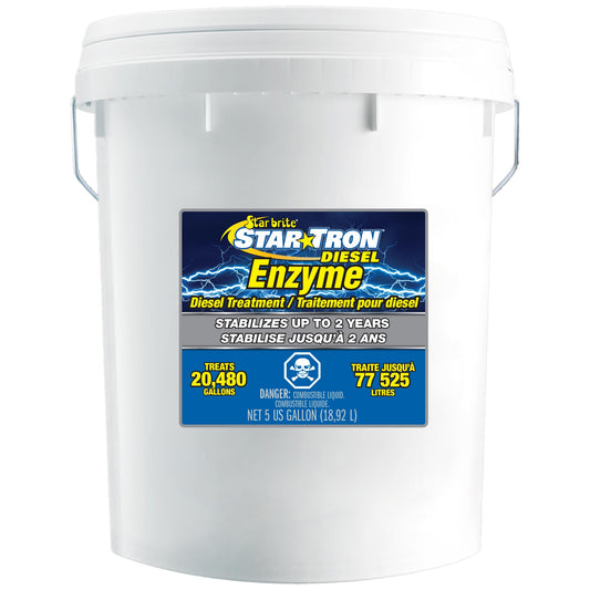 STAR BRITE 093105 Star Tron Enzyme Fuel Treatment for Diesel Engines - 5-Gallon Bucket, Model Number 93105