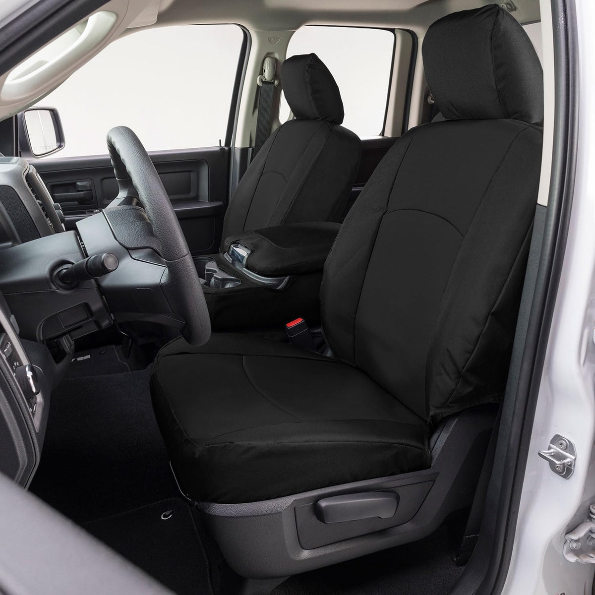 COVERCRAFT GTC4136ABENBK Precision Fit Endura Front Row Seat Covers Black/Black GTC4136ABENBK