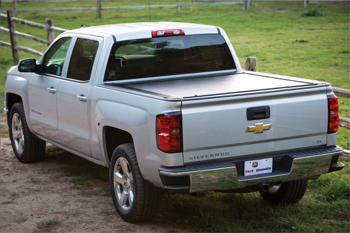 PACE EDWARDS JRCA34A65 Pace Edwards JRCA34A65 Pace Edwards JackRabbit® Retractable Tonneau Cover for Chevrolet Silverado 3500 HD-6 FT 8 IN