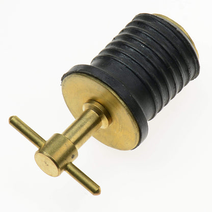 T-H MARINE BE-PL-54844-DP T-H Marine BE-PL-54844-DP TWIST DRAIN PLUG 1' BRASS