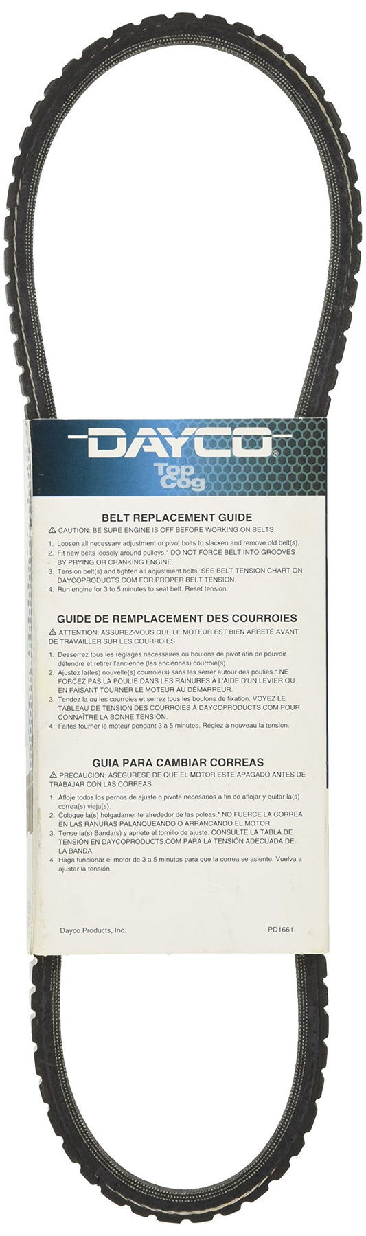 DAYCO 15280 Dayco 15280 64-90 NUMEROUS APPLICATIONS