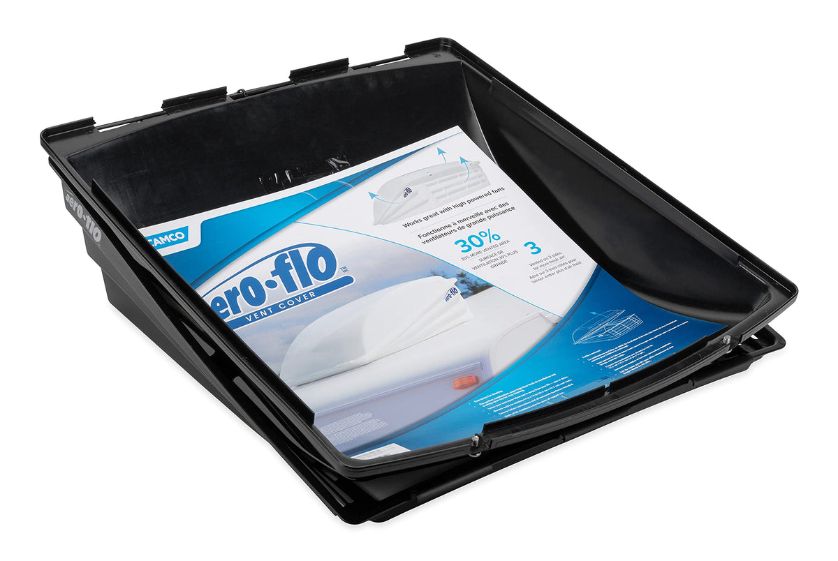 CAMCO 40711 Camco 40711 Aero-flo Roof Vent Cover (Black)