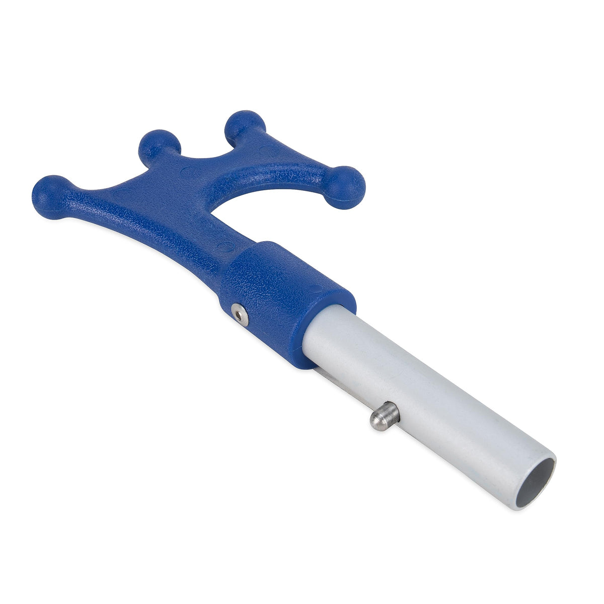 CAMCO 41902 Camco Camper/RV Multi-Purpose Fixed Length Handle | Features an Ergonomic Tear-Drop Design | Anodized Aluminum Construction | Great for Use on Trailers, Boats, Homes, and More (41902)