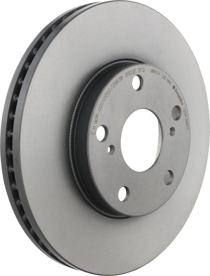 BREMBO 09A38611C02 Brembo 09.A386.11 UV Coated vented Front Brake Rotor LEXUS/TOYOTA OE# 4351233041