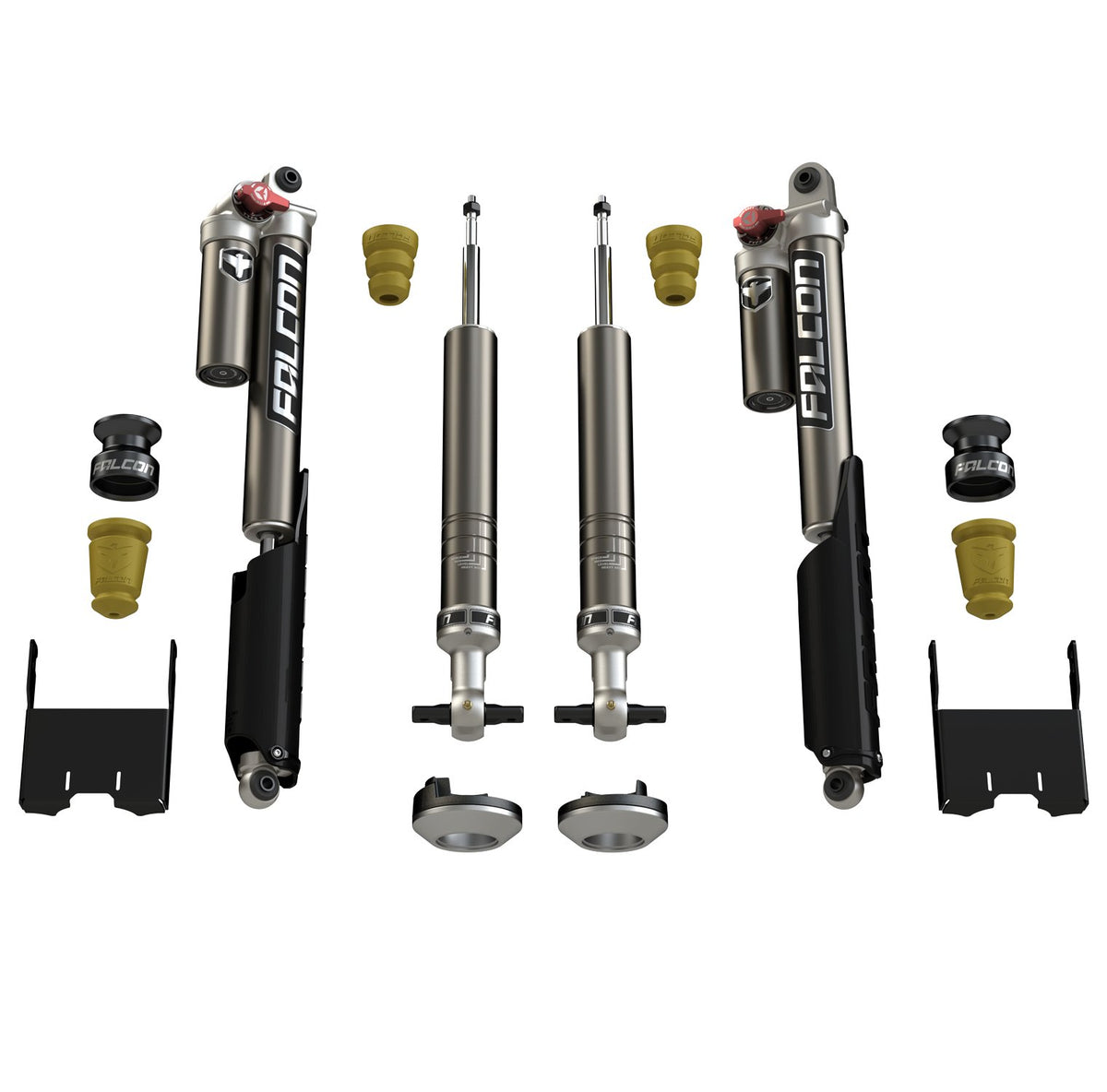 TERAFLEX 05-04-32-400-002 2015+ Ford F-150 Falcon Sport Tow/Haul Leveling Shock Absorber System