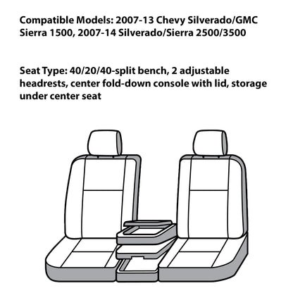 Covercraft SSC3381CAGY Covercraft Carhartt SeatSaver Custom Seat Covers