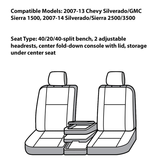 Covercraft SSC3381CAGY Covercraft Carhartt SeatSaver Custom Seat Covers