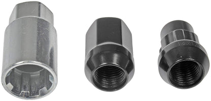 Dorman 713-675A Black Acorn Wheel Nut Lock Set