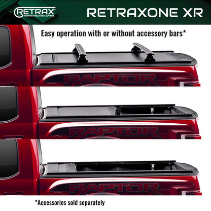 RETRAX T-60337 RealTruck Retrax RetraxONE XR Retractable Truck Bed Tonneau Cover | T-60337 | Fits 2022 - 2025 Ford Maverick 4' 6" Bed (54.4")