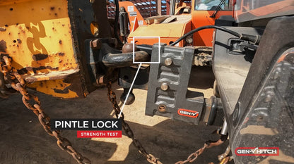 GEN-Y HITCH GH-032 GEN-Y Hitch Pintle Lock, Fits 2" Hollow Shank, 10,000-16,000K LB Towing Capacity