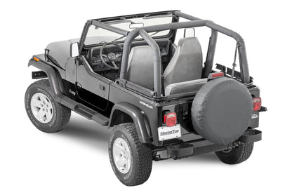 MASTERTOP 12203115 MasterTop 12203115 Soft Top SPRT BAR CVR 92-95 WRG BLKDEN