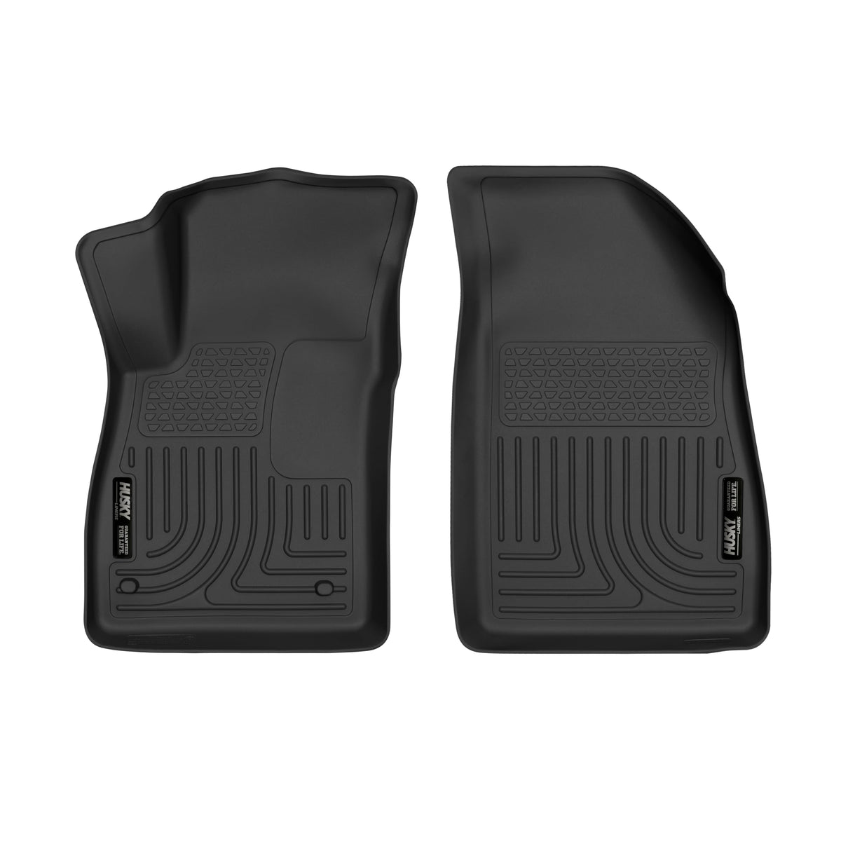 Husky Liners 55351 Husky Liners X-act Contour Floor Mats – Fits 2013-2022 Buick Encore; 2015-2022 Chevrolet Trax – Front Row, 2-pc Black - 55351