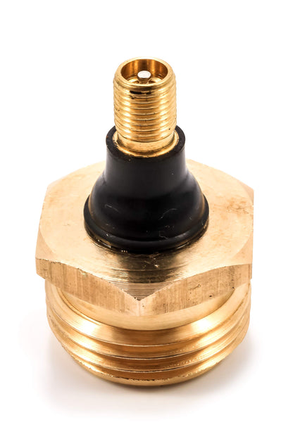 CAMCO 36153 Camco RV Brass Blow Out Plug - Essential RV Winterizing Tool - Heavy-Duty Brass Construction - Helps Clear Your Water Lines During RV Winterization and Dewinterization (36153)