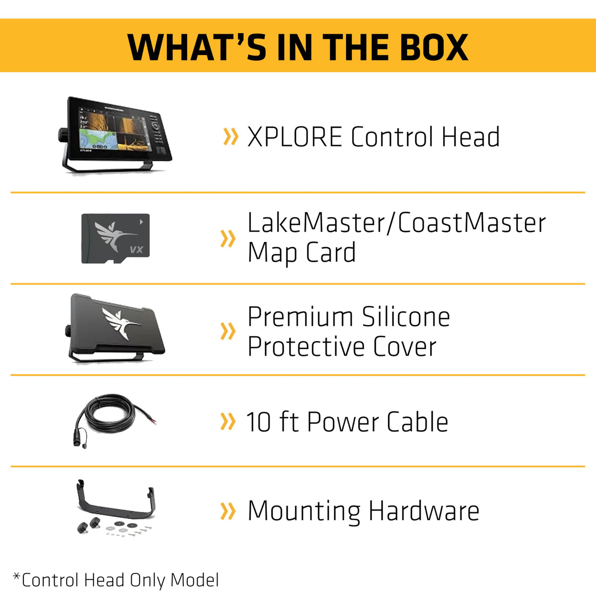HUMMINBIRD 412000-1CHO Humminbird XPLORE 9 GPS Fish Finder, MEGA Side Imaging+ & HD Touchscreen (Control Head Only)