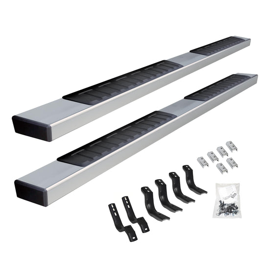 GO RHINO 6862443587PS Go Rhino 6" OE Xtreme II Sidesteps & Brackets | Stainless Steel, Polished | 6862443587PS | Fits 2022-2024 Toyota Tundra Crew Max Pickup