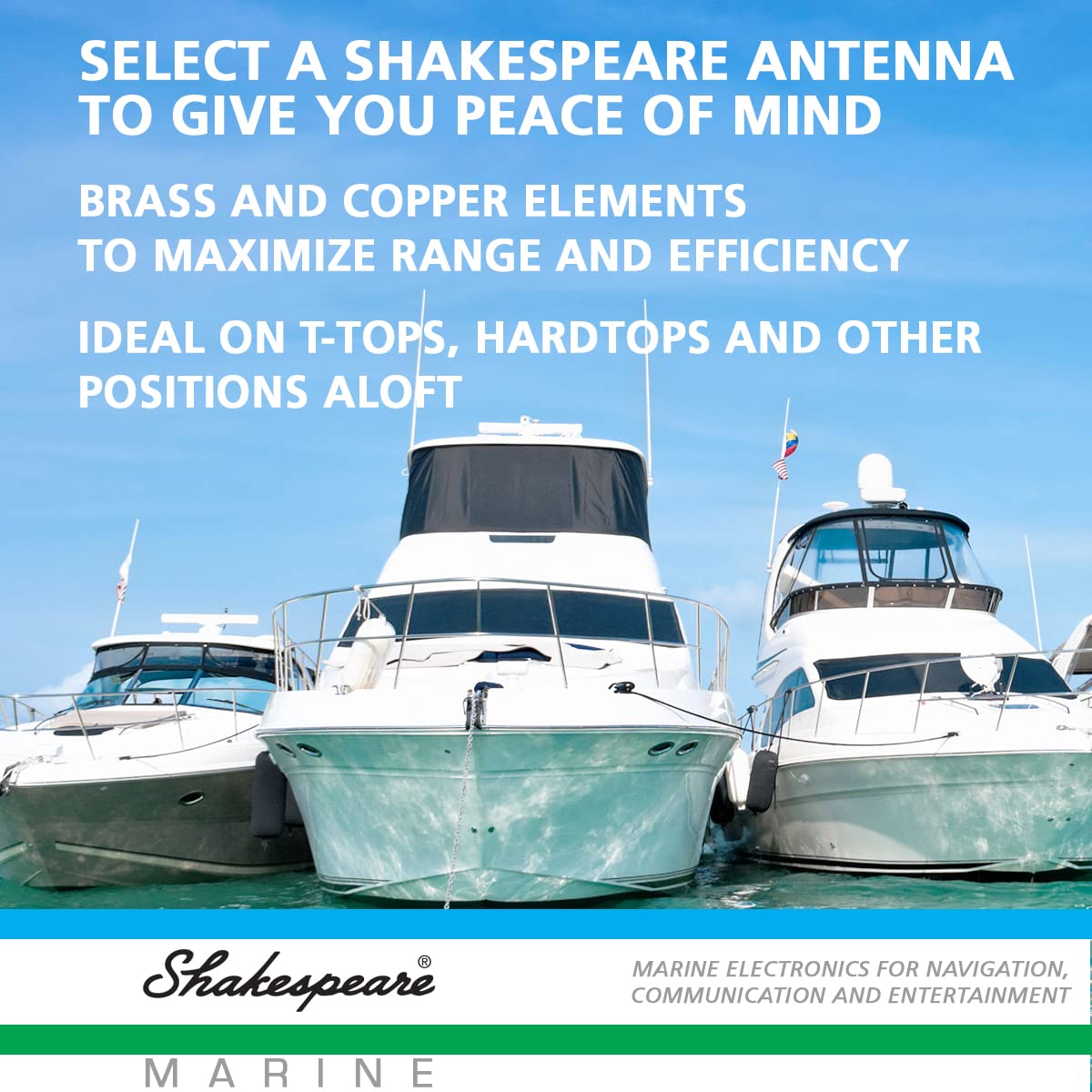 SHAKESPEARE 5400-XT Shakespeare 5400-XT Galaxy 4' VHF Antenna - 3dB Gain