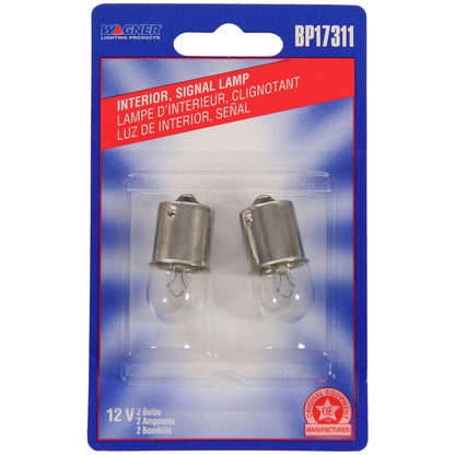 WAGNER BP17311 Wagner Lighting BP17311 Standard Multi-Purpose Light Bulb Card of 2