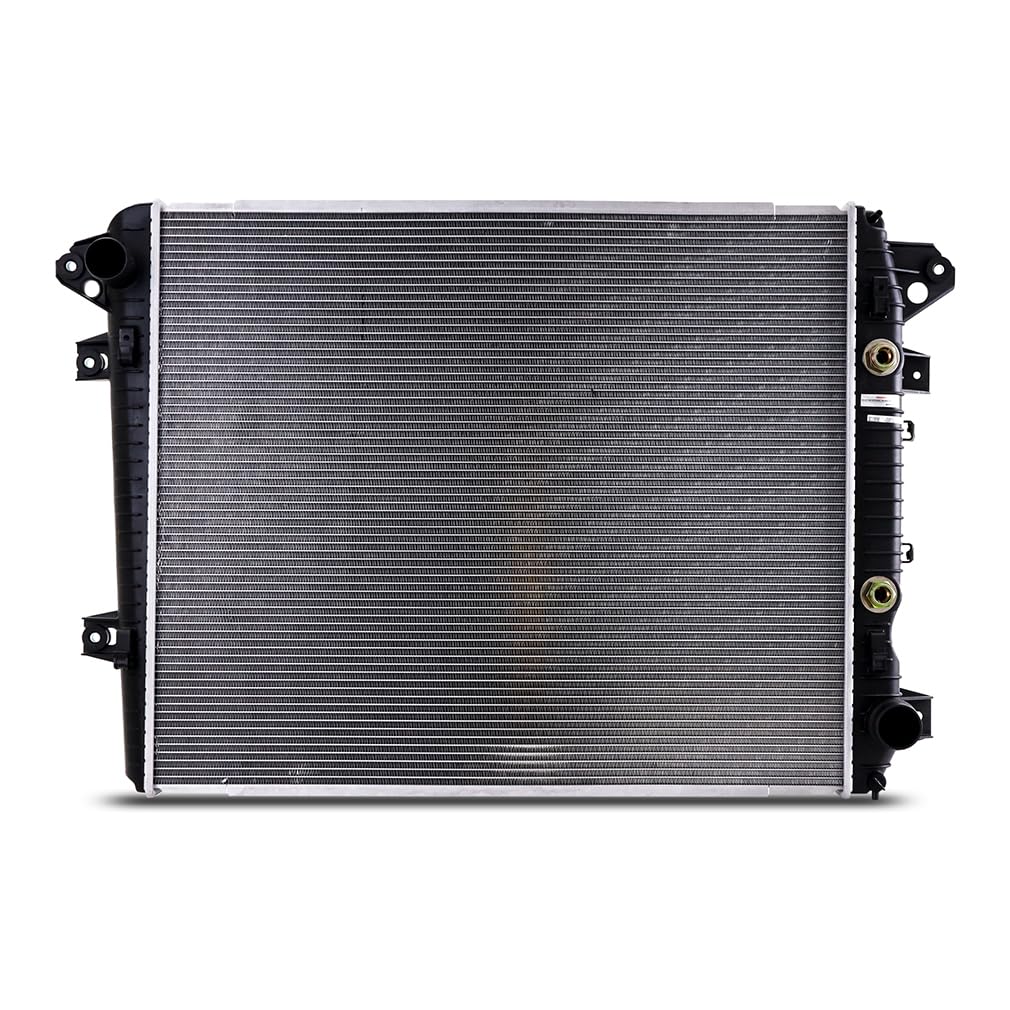 MISHIMOTO R13690 Mishimoto Replacement Radiator, Compatible with Chevrolet Silverado Duramax 6.6L, 2017-2019