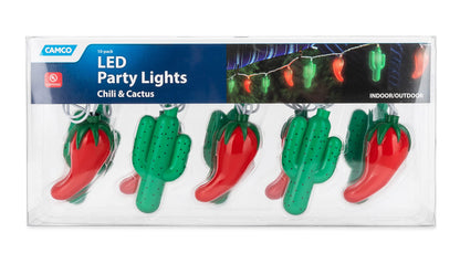 CAMCO 42659 Camco 42659 Chili and Cactus Party Light