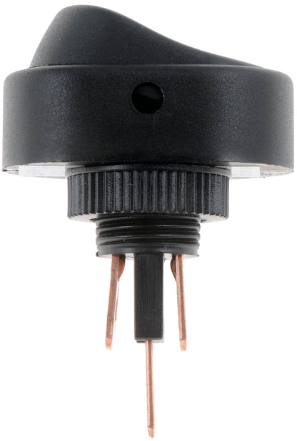 DORMAN 84843 Dorman 84843 Rocker Switch - Black Body/Green LED Glow/Oval Style Universal Fit