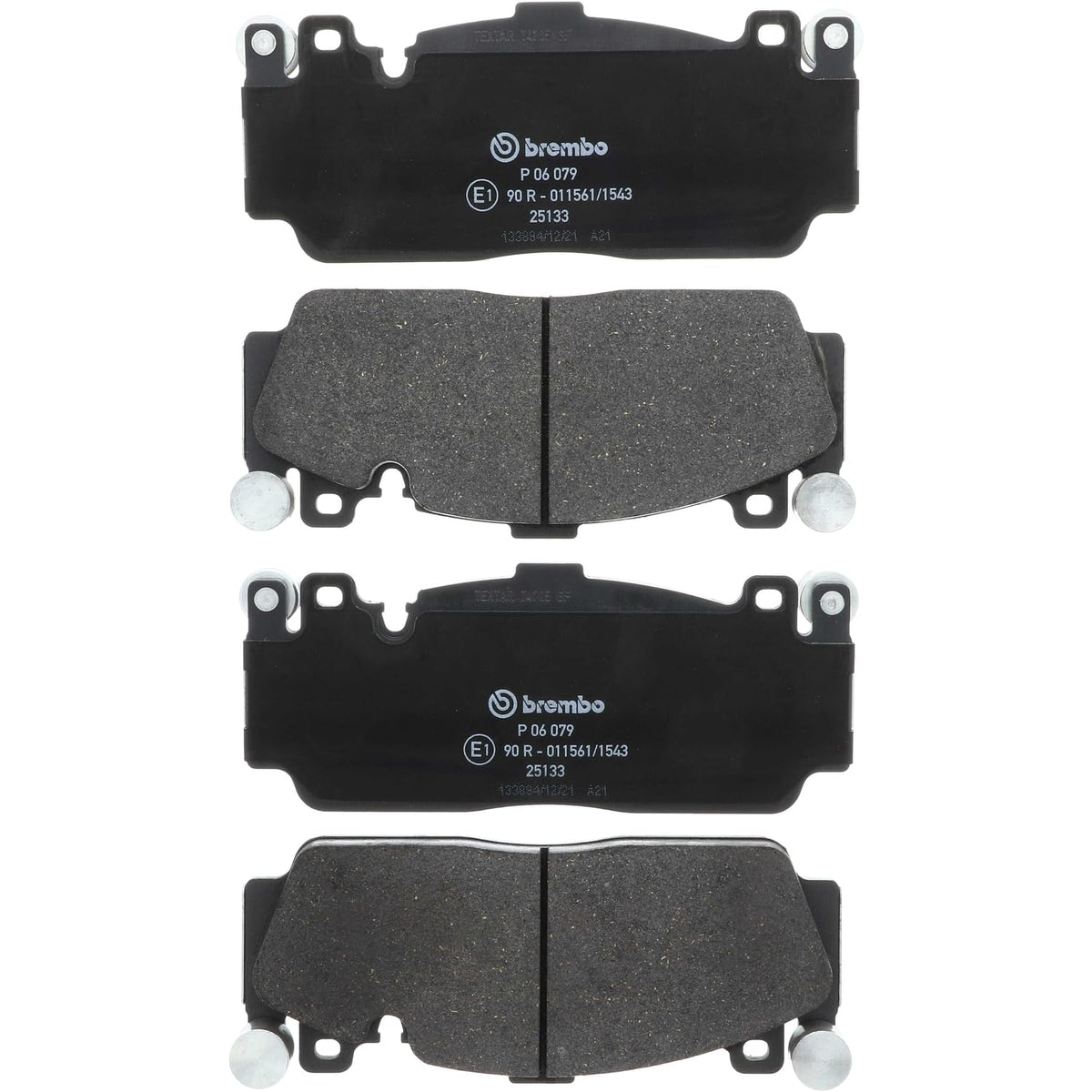 BREMBO P06079 Brembo P06079 Low-Met Front Disc Brake Pad Set BMW OE# 34112284869
