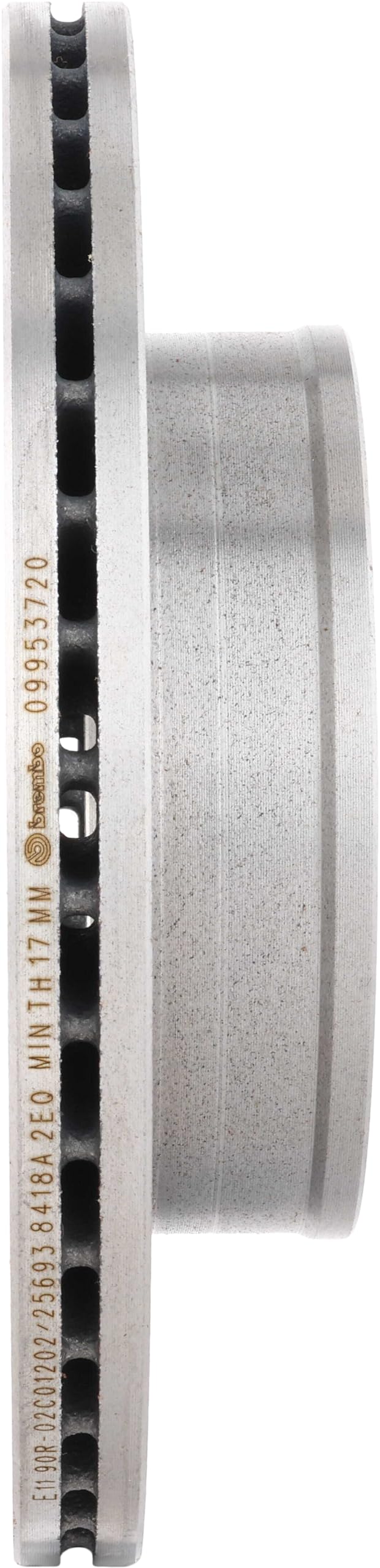 BREMBO 09953720C02 Brembo 09.9537.20 Standard vented Front Brake Rotor HYUNDAI/KIA (DYK) OE# 5171225061