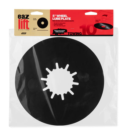CAMCO 44664 Camco EAZ-Lift 10” Camper/RV 5th Wheel Lube Plate - Features No Tool Installation & Protects 5th Wheel Trailer against Friction and Wear - Crafted w/ Wear-Resistant Plastic (44668)