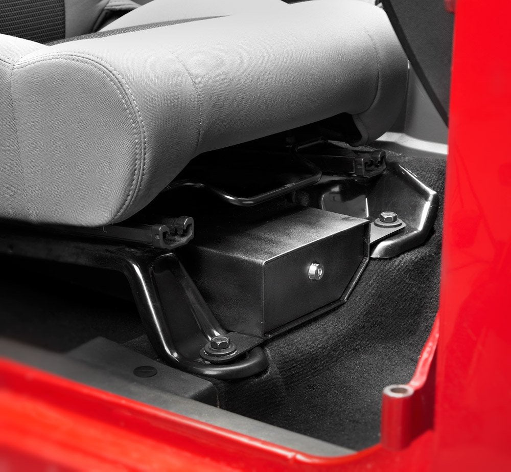 BESTOP 42642-01 Bestop Underseat Lock Box 4264201 for Jeep Wrangler JK 2007-2018