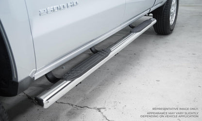 Big Country Truck Accessories 104205806 Big Country Truck Accessories 104205806 4 in. Fusion Side Bars Kit 80 in. Long Incl. Brackets Polished Stainless Steel