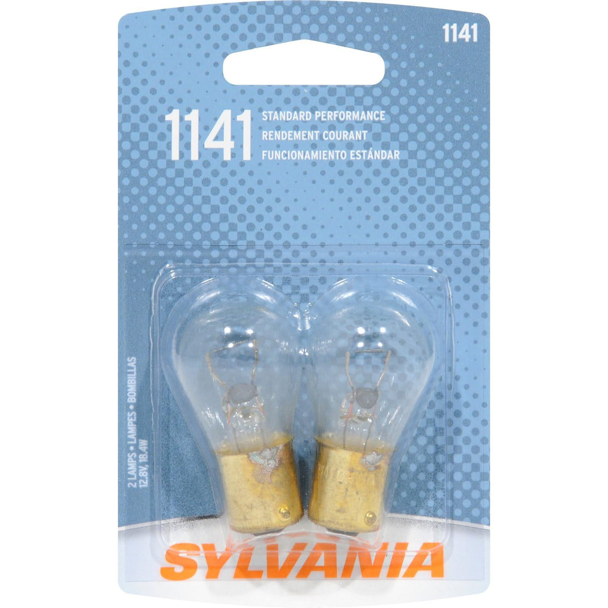 SYLVANIA 1141.BP2 SYLVANIA 1141 Basic Miniature Bulb, (Contains 2 Bulbs)