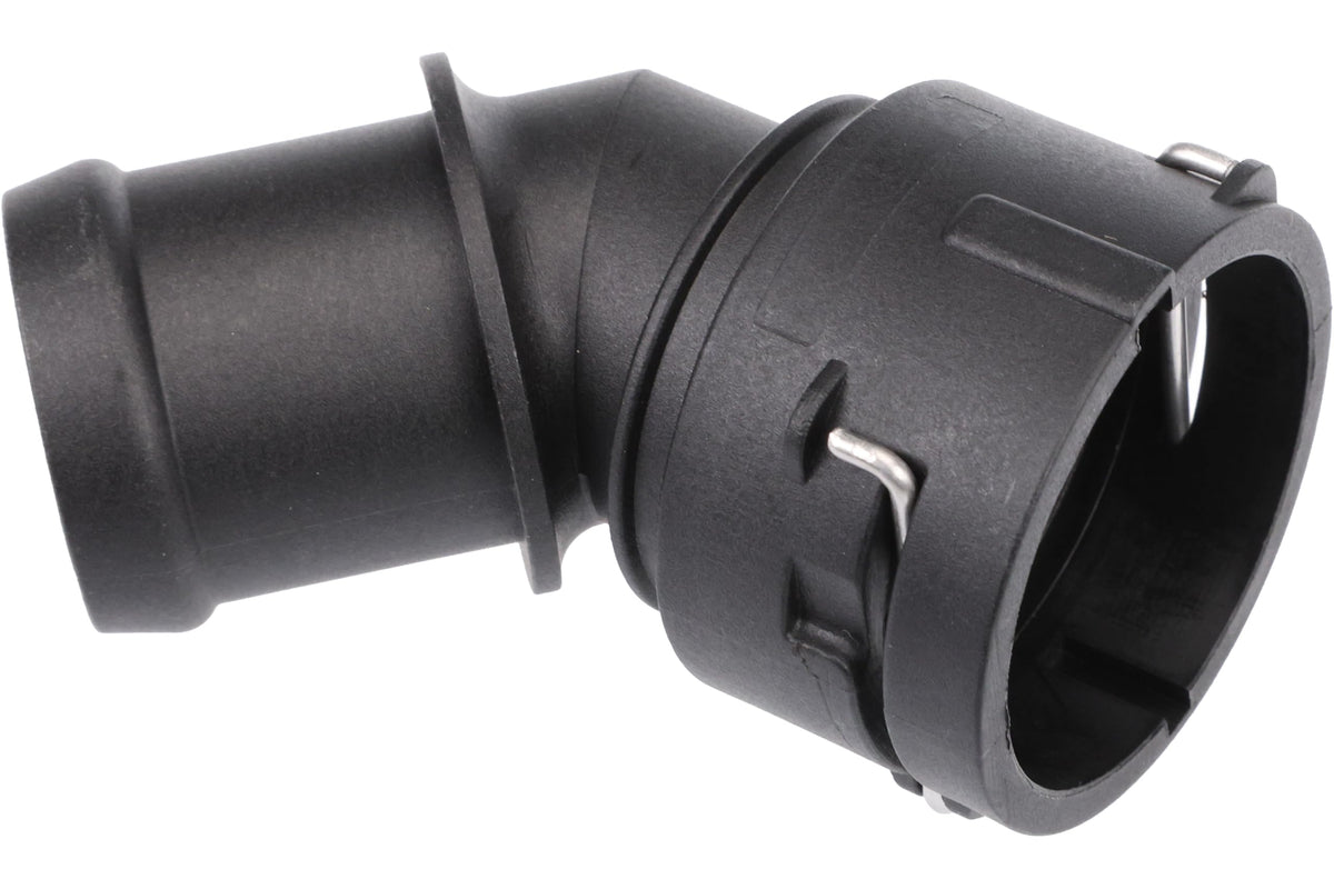 URO Parts 1J0122291 Cooling Hose Connector, On Upper Radiator Hose