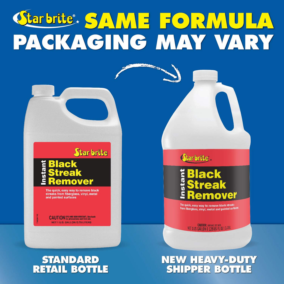 STAR BRITE 071600N STAR BRITE Instant Black Streak Remover for Grease, Oil, Smoke Stains
