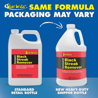 STAR BRITE 071600N STAR BRITE Instant Black Streak Remover for Grease, Oil, Smoke Stains