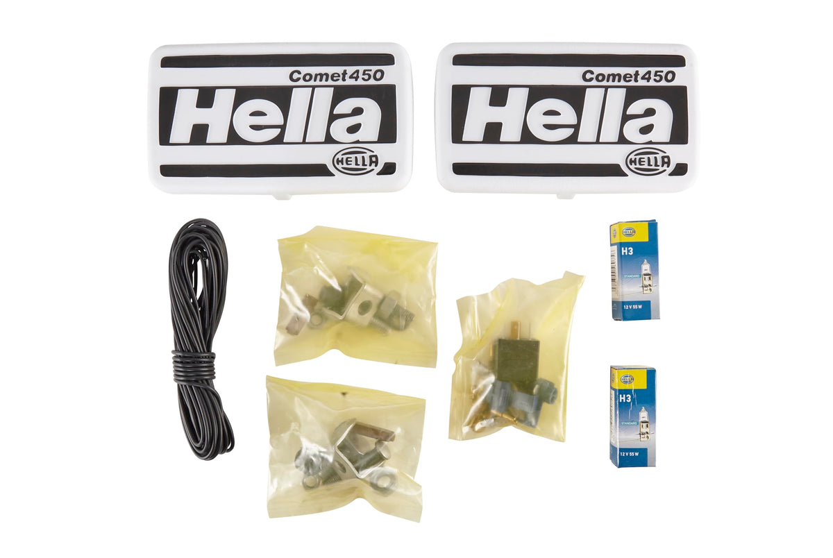 Hella 005860631 450 Driving Lamp Kit (Clear Lens) H3 12V Sae/Ece