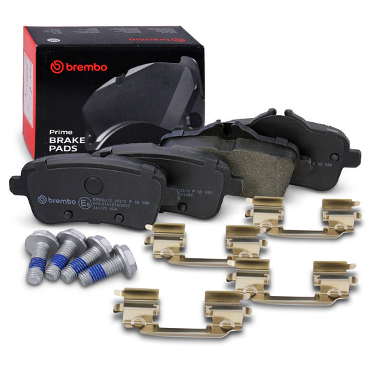 BREMBO P50099 Brembo P50099 Low-Met Rear Disc Brake Pad Set MERCEDES-BENZ OE# 0064203320