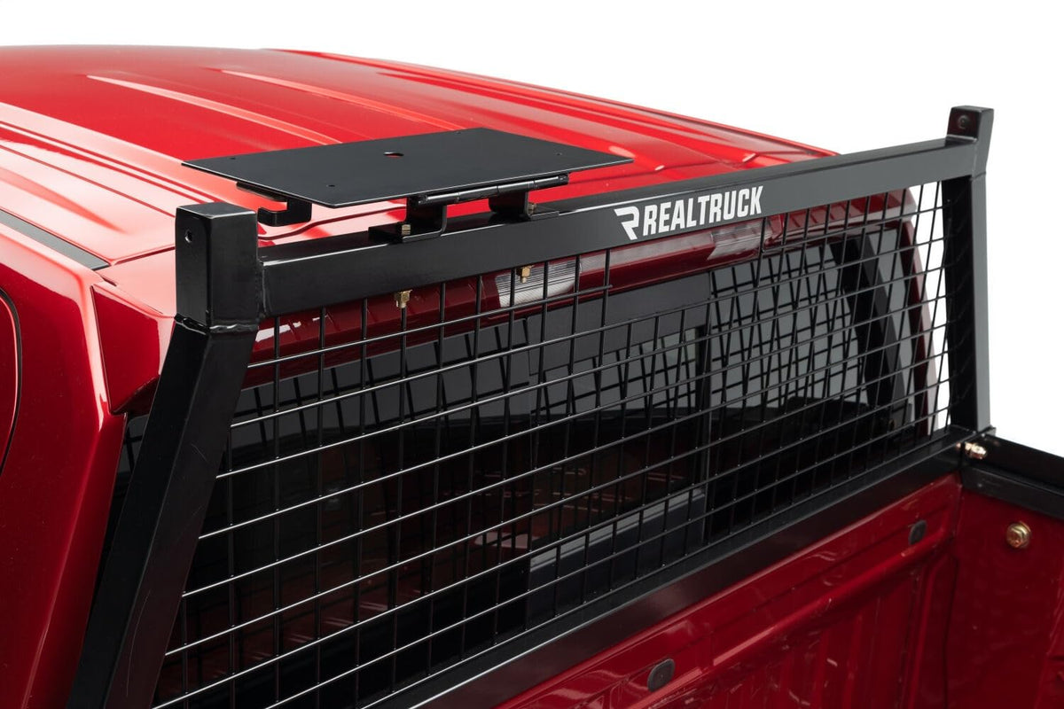 Backrack 91002RECF RealTruck BACKRACK Flooding Light Bracket, 16X7" – Center Mount, Black – 91002RECF – Universal w/ BackRack Frame's