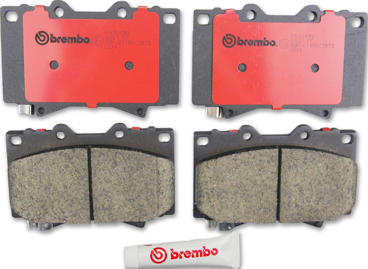 BREMBO P83048N Brembo P83048N Premium Ceramic Front Disc Brake Pad Set BAW/LEXUS/TOYOTA/TOYOTA (FAW) OE# 0446560120