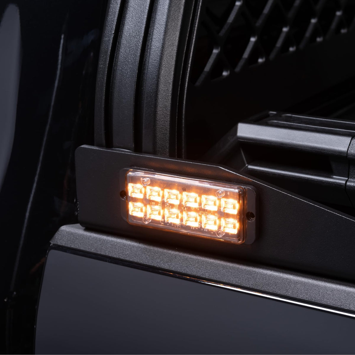 Putco 960205 Putco Stinger™ PRO LED Strobe Lightheads, 5" Dual Row Amber & White