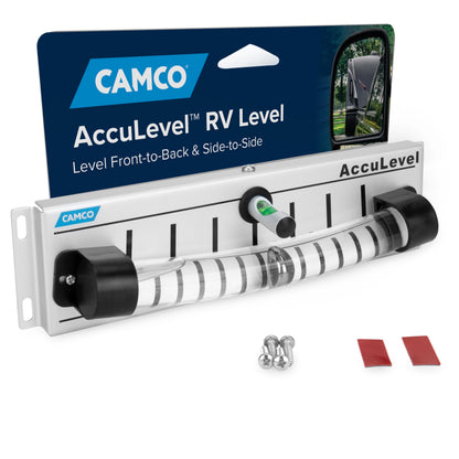 CAMCO 25563 Camco Camper/RV AccuLevel - Features Front to Back and Side to Side RV Leveling - Easy to Install (25563)