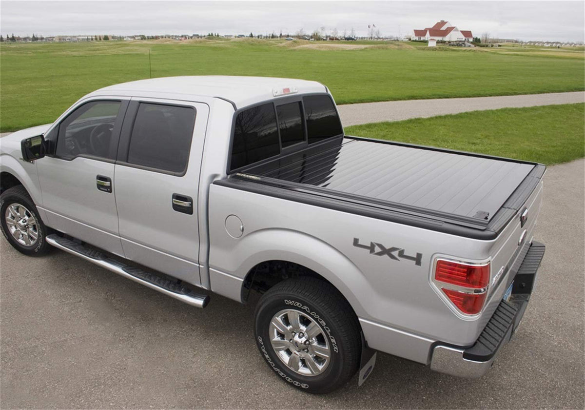 RETRAX 80741 RetraxPRO Retractable Truck Bed Tonneau Cover | 40741 | fits Titan Crew Cab 4-doors (04-18) (w/ or w/o Utilitrack)