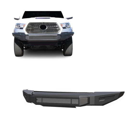 Black Horse Off Road AFB-TA21-BU Black Horse Off Road Armour II HD Modular Front Bumper-Bumper-AFB-TA21-BU