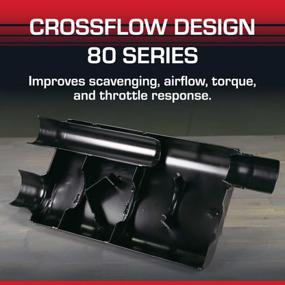 FLOWMASTER 42583 Flowmaster 80 Series Chambered Muffler – 2.50" Offset In/Dual Out