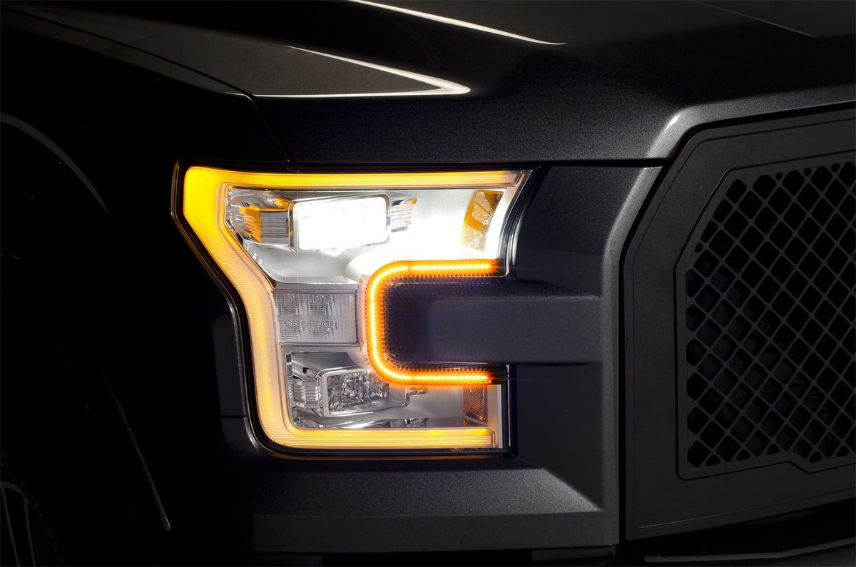 PUTCO 290150TB Putco 290150TB Black SwitchBack G3 LED Dayliner Kit for Ford F150