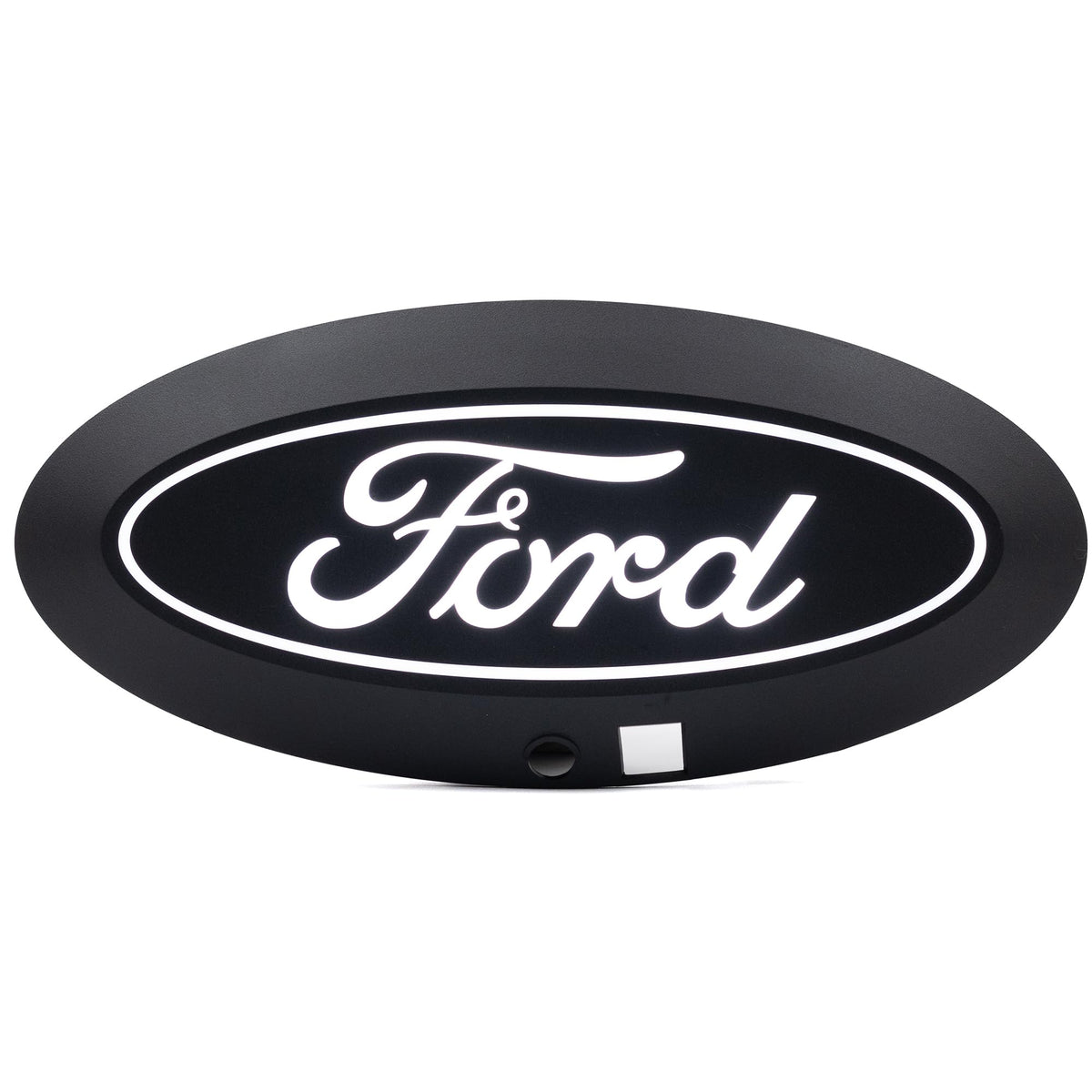 Putco 92803 Putco Luminix White Oval LED Emblem - Fits Ford F250, F350, F450, F550 2023-2027 with Camera and Spray Washer