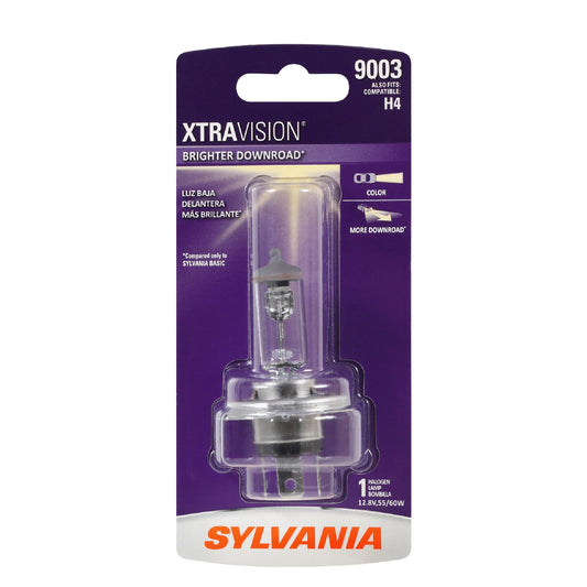 SYLVANIA 9003XV.BP SYLVANIA 9003 XtraVision Halogen Headlight Bulb, High or Low Beam, 1 Bulb