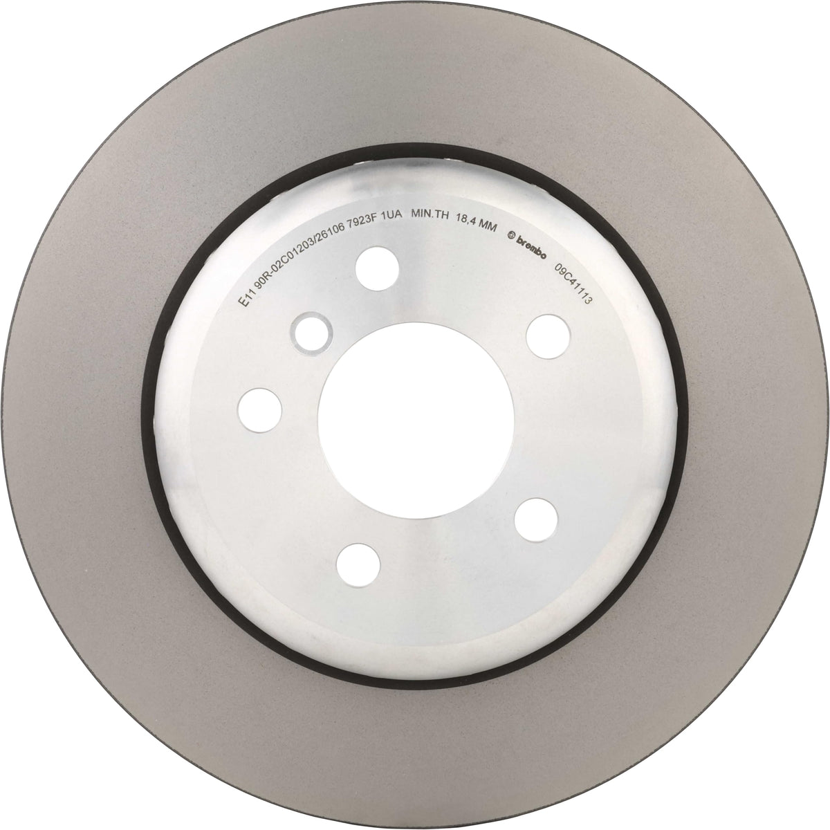 BREMBO 09.C411.13 Brembo 09.C411.13 Composite two piece UV Coated vented Rear Brake Rotor BMW OE# 34216775287