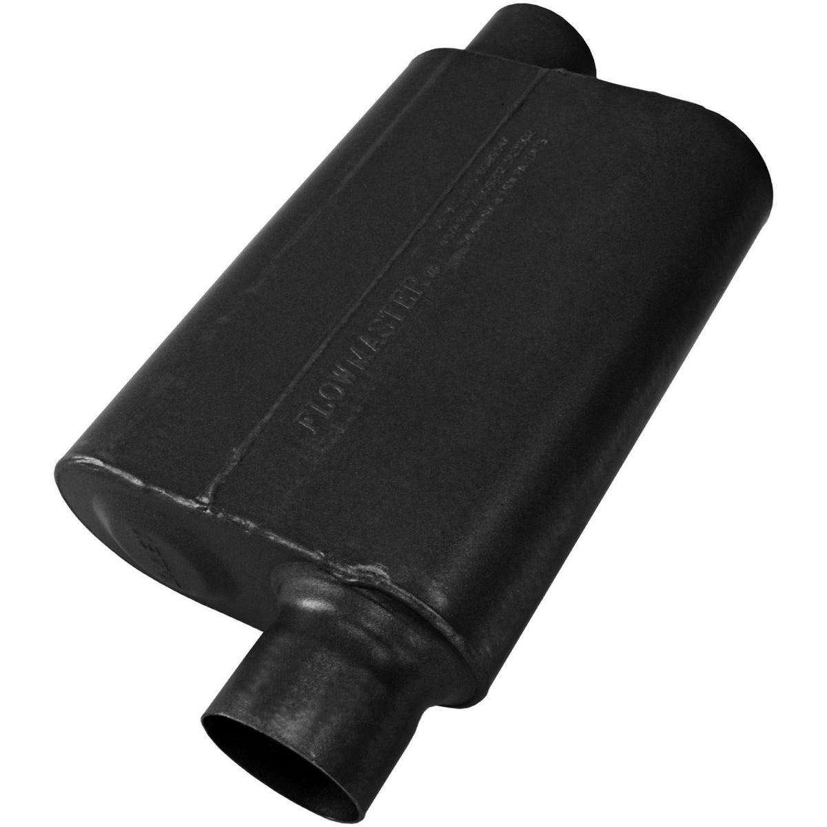 FLOWMASTER 8043043 Flowmaster 8043043 40 Series Muffler 409S - 3.00 Offset In and 3.00 Offset Out - Aggressive Sound
