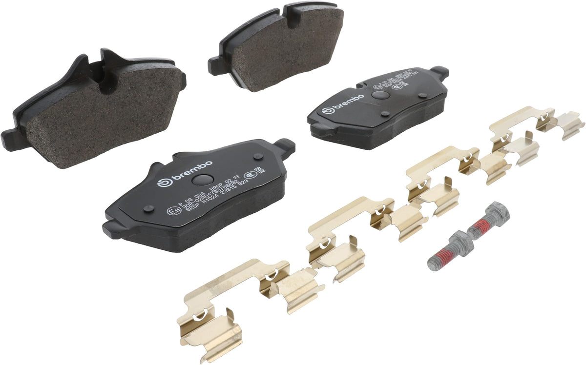 BREMBO P06034 Brembo P06034 Low-Met Front Disc Brake Pad Set BMW/MINI OE# 34116772892